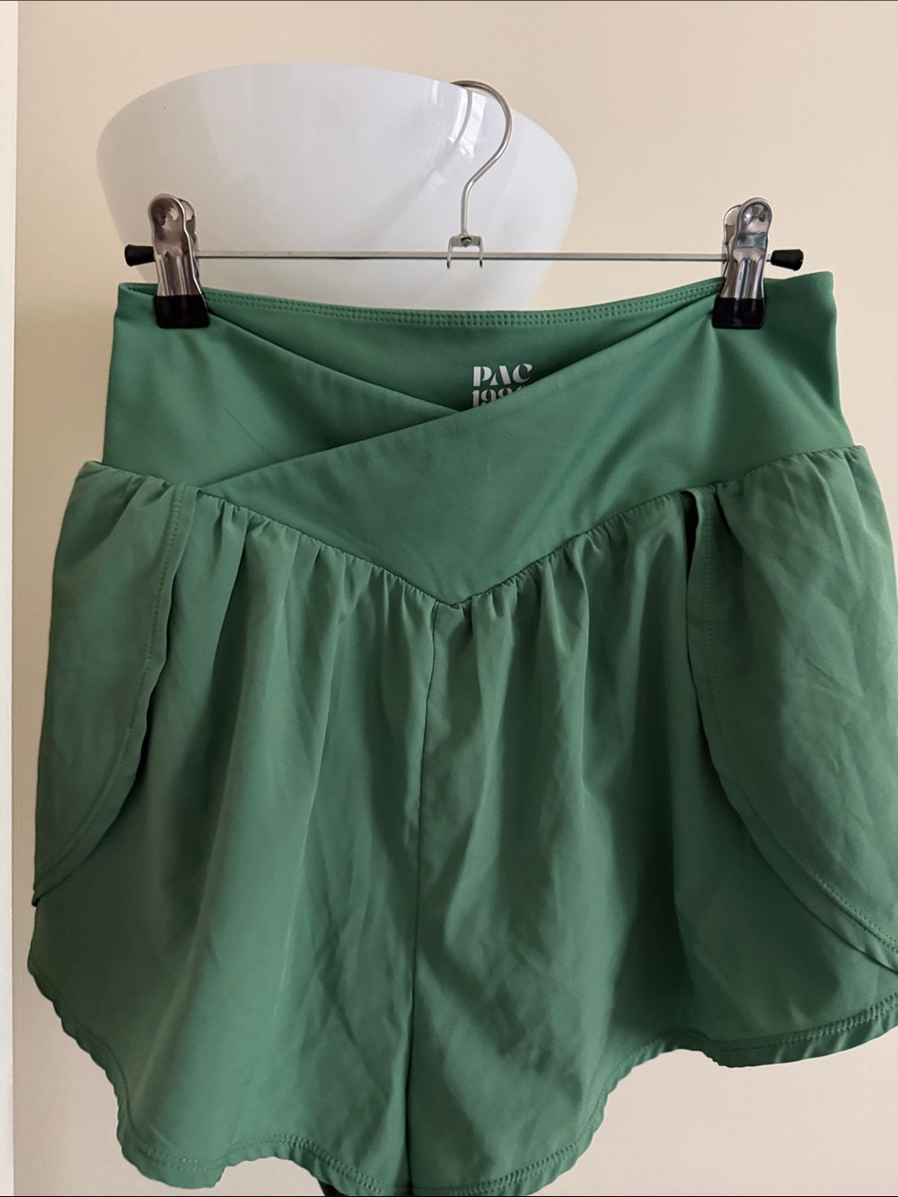 PacSun Sage Green Athletic Skort Shorts